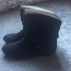 “LOWER EAST SIDE” Fabric Buckle Boots NWT Size 8